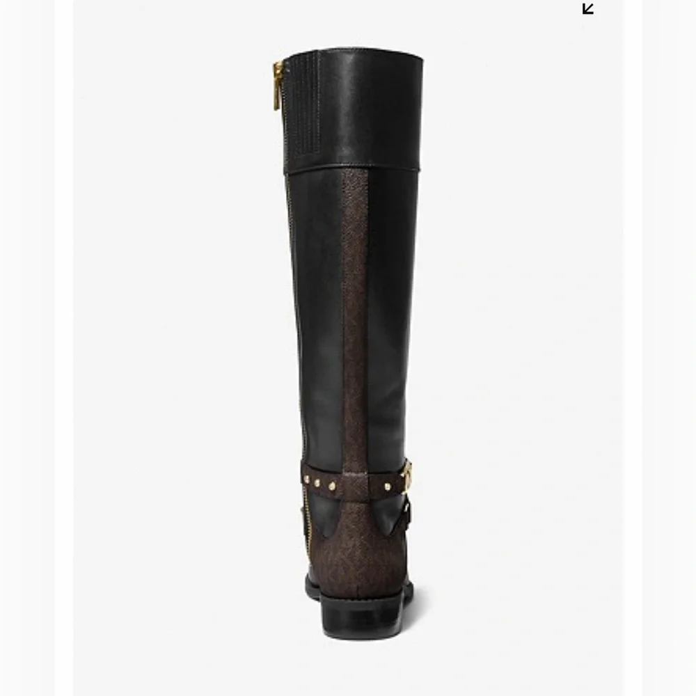 Michael Kors Kincaid Leather Riding Boot✨Brand new